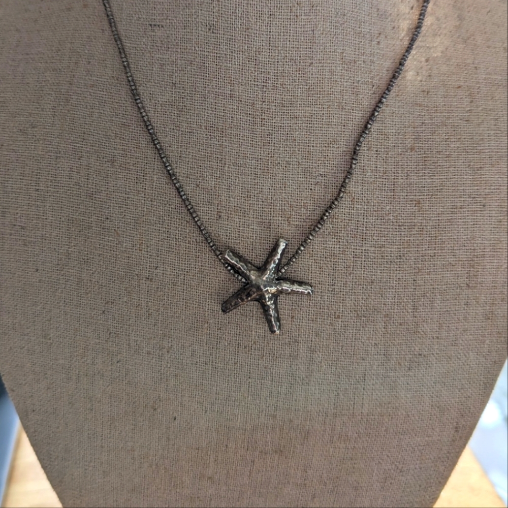 Talis Silver Starfish Necklace
